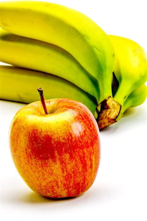 Fruit Apple And Bananas Stock Photo Image Of Eating 172692152