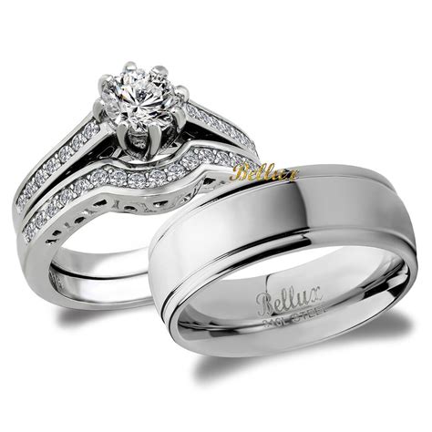 The Top 25 Ideas About Matching Wedding Band Sets For His And Her