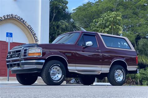 1996 Ford Bronco Eddie Bauer 4x4 For Sale On Bat Auctions Sold For