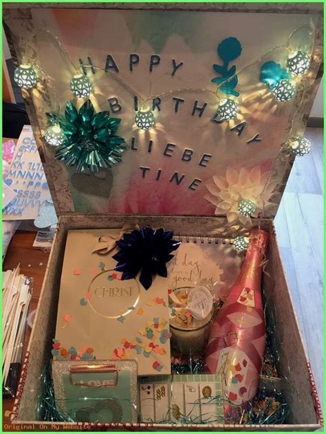Best Diy T Ideas Girlfriend Birthday T Ideas For Girlfriend Birthday Birthday Box