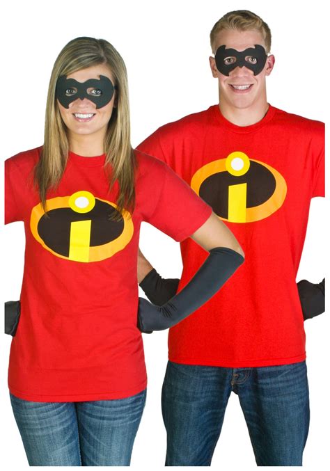 Adult Incredibles T Shirt Costume Disney Incredibles Costumes