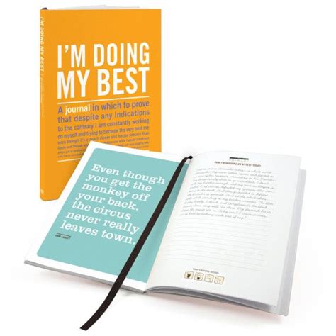Knock Knock Im Doing My Best Journal Free Shipping 35 Journal