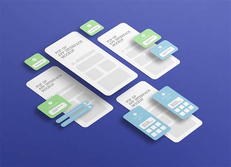 Free App Interface Multiple Screens Mockup Psd Good Mockups