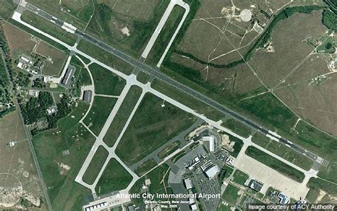 Aerial View Of Atlantic City International Airport The Project Details