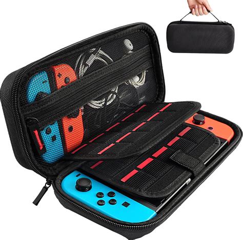 Daydayup Nintendo Switch Case Carrying Case With Game Cartridges Protective Hard Shell