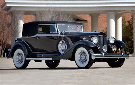 1933 Packard Model 1004 Super Eight Convertible Victoria Gooding