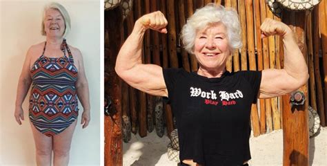 74 Year Old Woman Undergoes Incredible Fitness Transformation Becomes