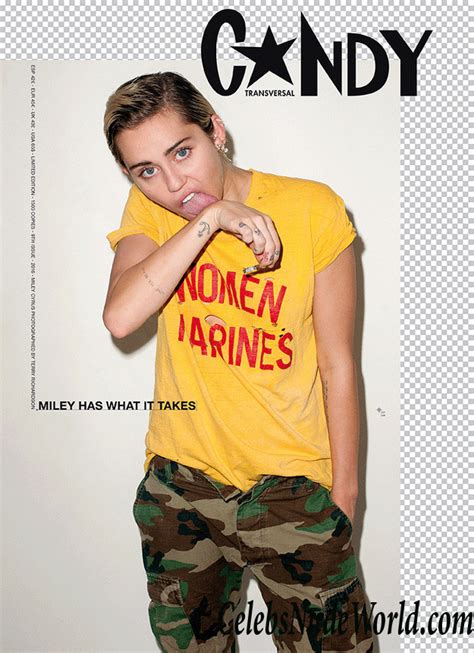Update Miley Cyrus Full Frontal Nude Nipples And Strap On In Candy Magazine Photo 29154