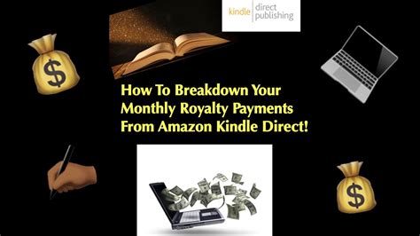 How To Breakdown Your Monthly Kdp Royalties From Amazon Youtube