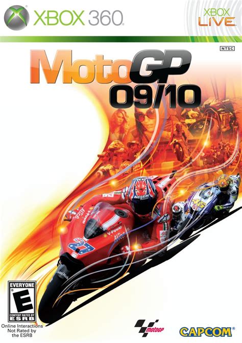 Motogp 0910 2010 Xbox 360 Box Cover Art Mobygames