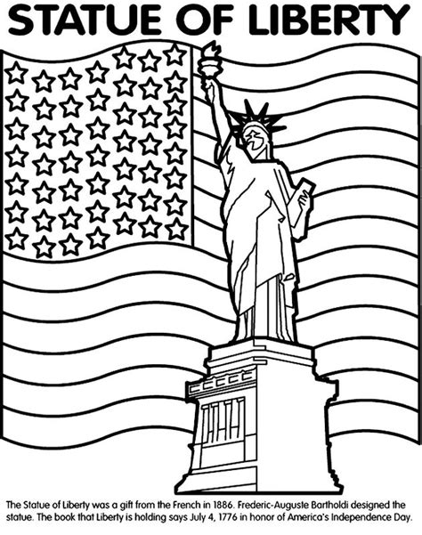This free printable coloring pages also is simple but it is the. USA Flag Coloring Page and Her History for Students ...