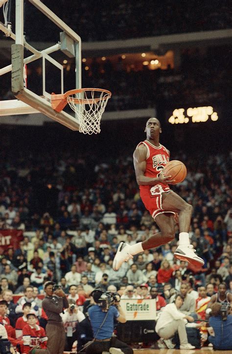 Michael Jordan Star 85 Slam Dunk Contest Reprint Mint Condition Chicago