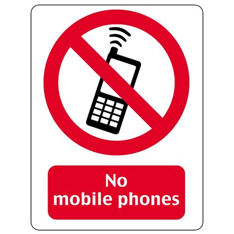 No Mobile Phones Signai Royalty Free Stock Svg Vector