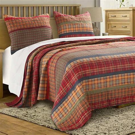 Premium quality luxury sheets for your adjustable bed or split cal king bed. Finely Stitched Quilt Set with Shams 3 Piece Print Stripe ...