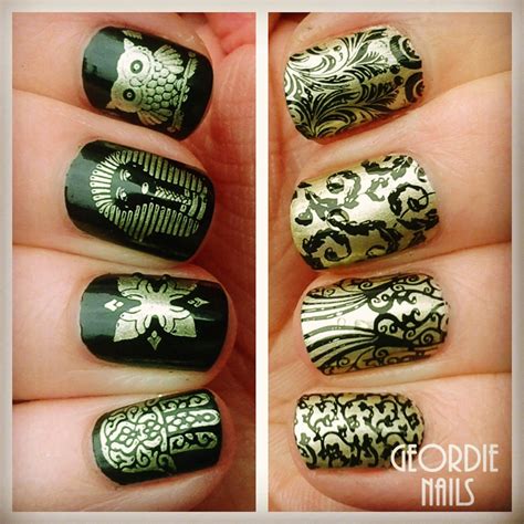Geordie Nails Born Pretty 05 Stamping Plate Egypt Style Stamping