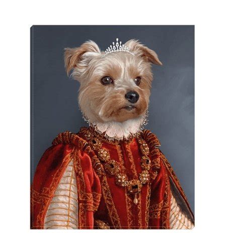 The Queen Of Roses Personalised Pet Poster Fable And Fang