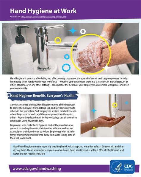Free Health Cdc Lavado De Manos Handwashing Poster La