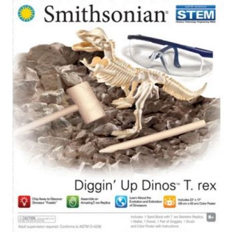 Smithsonian Diggin Up Dinosaurs T Rex All Brands Toys Pty Ltd