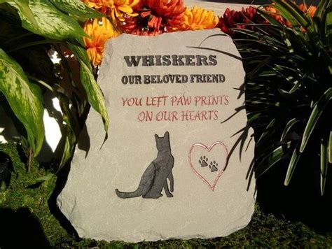 Keep The Memory Of Your Beloved Pet Alive With This Memorial Stone