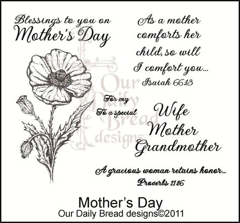 Mother Day Bible Quotes Quotesgram