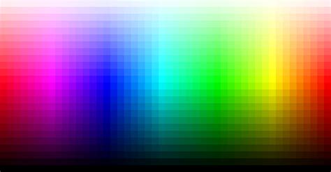 Весь спектр Rgb на одной картинке