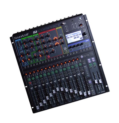 Soundcraft Extends Digital Console Range With Si Compact 16 Harman