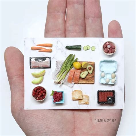 Tiny Food Fake Food Polymer Clay Miniatures Miniture Things