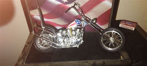 Franklin Mint Harley Davidson Easy Rider Chopper Captain America