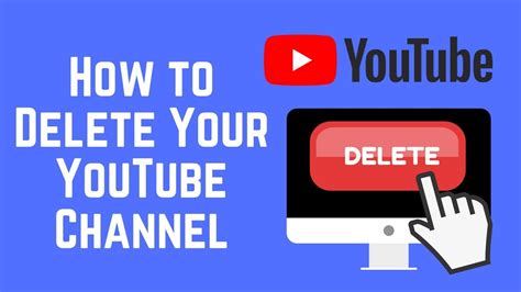 How To Permanently Delete Your Youtube Channel Youtube