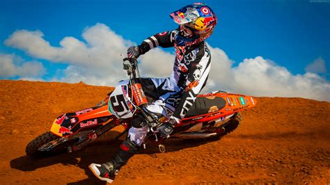 Ryan dungey takes an early lead and takes home his first checkered flag of the 2017 season. Wallpaper Ryan Dungey, motocross, fmx, rider, Sport Wallpaper Download - High Resolution 4K ...