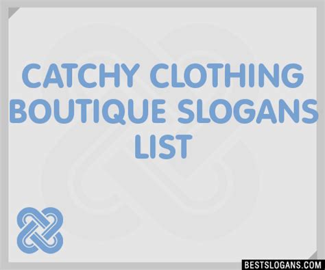 We did not find results for: 30+ Catchy Clothing Boutique Slogans List, Taglines ...