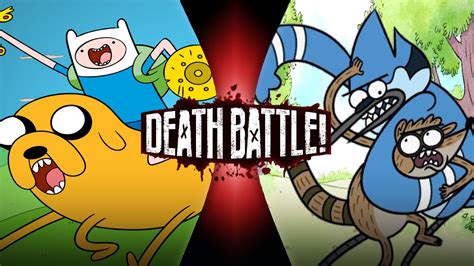Finn And Jake Vs Mordecai And Rigby Ostbros Forever R