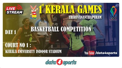 1st Kerala Games Basketball Competition Kollam VS Kozhikode Men Court 01 YouTube