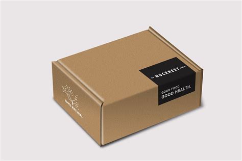 10288 Box Label Mockup Packaging Mockups Psd