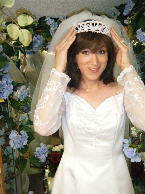 this beautiful bridal crossdresser is christen the transgender bride on tumblr