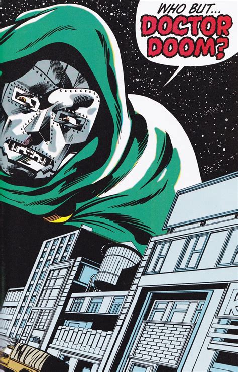 Dr Doom Superhero Comic Marvel Comic Books Vintage Comics