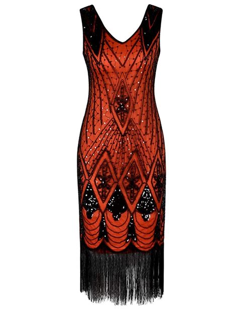 buy prettyguide women 1920s gatsby cocktail sequin art deco flapper dress at