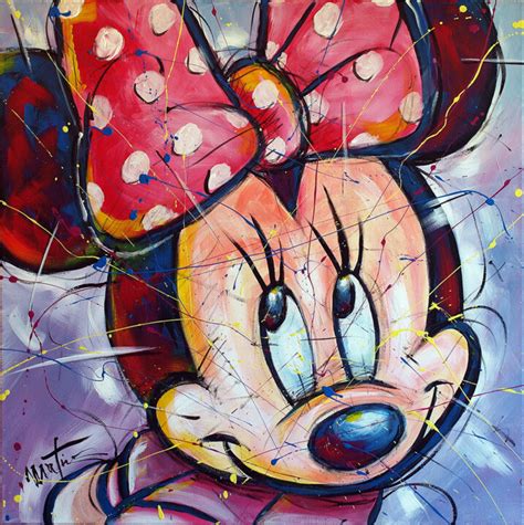 Minnie Mouse 미술작품 Martin Street Art로 Artmajeur