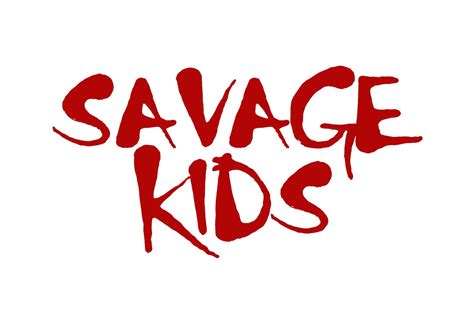 Savage Kids E1 ~ Script Fonts ~ Creative Market
