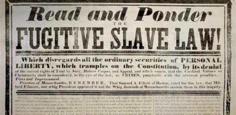 Fugitive Slave Act American Battlefield Trust