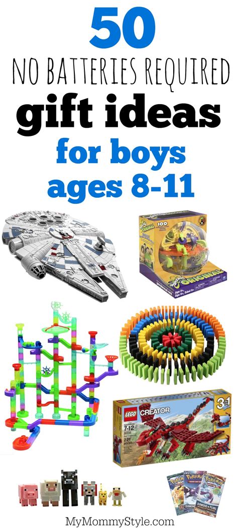 50 Battery Free T Ideas For Boys Ages 8 11 My Mommy Style