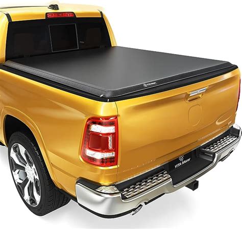 Yitamotor Soft Roll Up Truck Bed Tonneau Cover Compatible With 2003