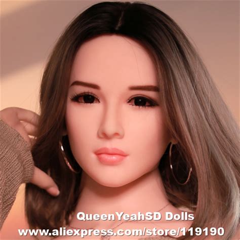 New Realistic Silicone Sex Doll Heads Mannequins Head For Lifelike Love