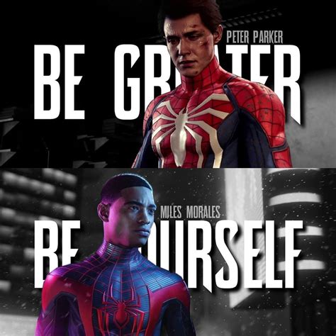 Spider Man Miles Morales Ps5 On Instagram “be Greater Be Yourself