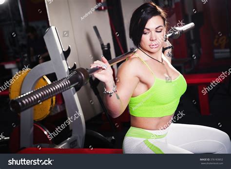 Woman Bodybuilder Training Stock Photo Shutterstock