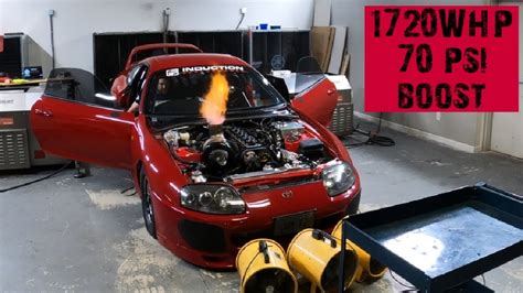 Supra Makes 1720whp At 70 Psi Of Boost Youtube