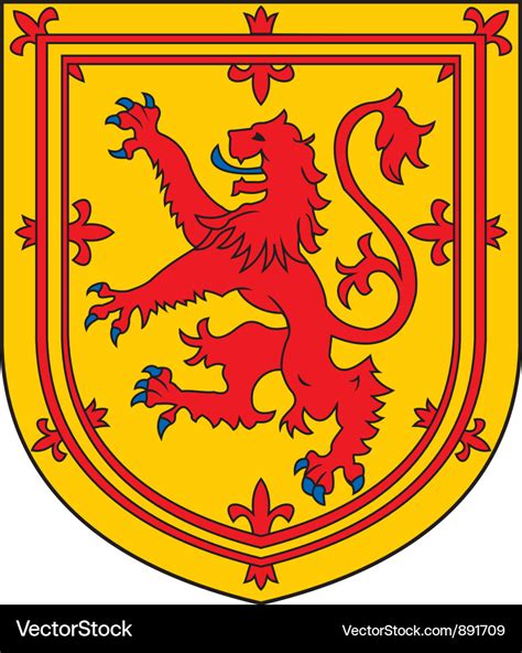 Scotland Coat Of Arms Royalty Free Vector Image