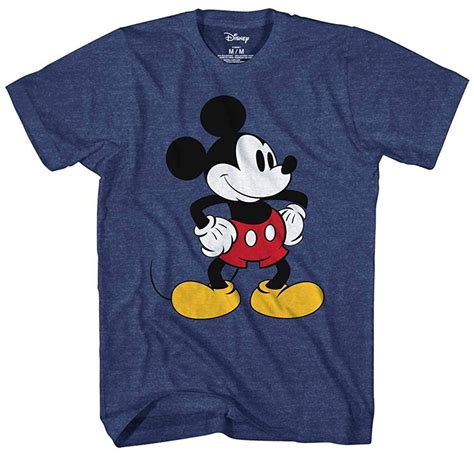 Disney Mickey Mouse Tones Graphic Tee Classic Vintage Mens Adult T Shirt Apparel Medium