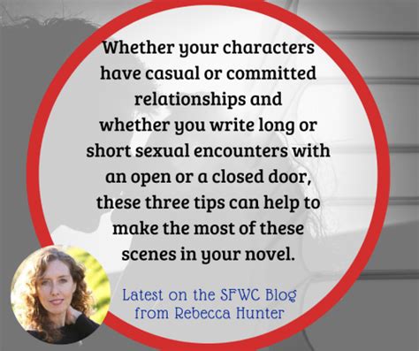 Three Tips For Writing Better Sex Scenes From Romance Author Rebecca
