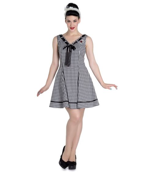 Robe Hell Bunny Ladybird Mini Dress Retro Rockabilly Pin Up Gothique Vintage